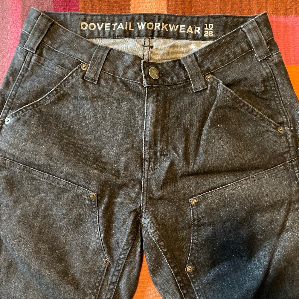 Dovetail Workwear The Slim Maven Jeans / Pants-Black